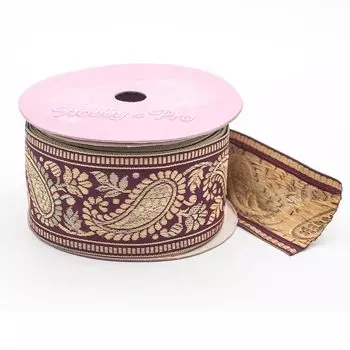 Тесьма жаккард 4353, 55мм*16,4м Индия Hobby&amp;Pro