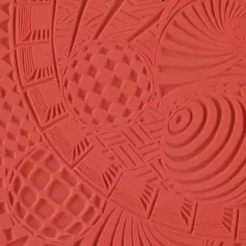 Текстура для пластики резиновая 9х9 см Космос CE95004