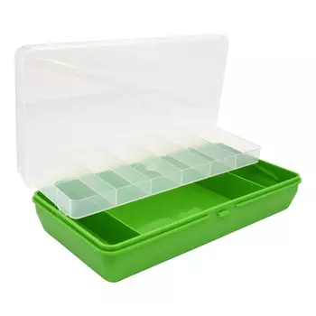 ТИП-5 Коробка, двухъярусная c микролифтом, 210*110*50 мм. (салатовый)