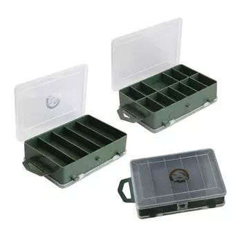 ТК-11 'ТРИ КИТА' Коробка для мелочей двухсторонняя 11+5 ячеек,115х85х35мм