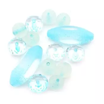 TR-2151 Набор декоративных бусин, упак./14 шт., Астра Premium