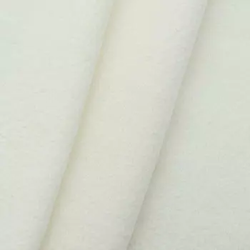 Трикотаж Флис 180 (50см*50 см) (24074 молочный)