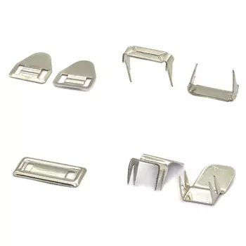 ТВ-TH-01(БРК.4Ш) Крючки брючные 4 шипа 18,8*9,5мм, никель