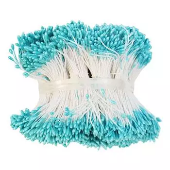 Тычинки пластик (голубой)