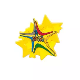 Украшение для обуви и сумок 'Звезда'