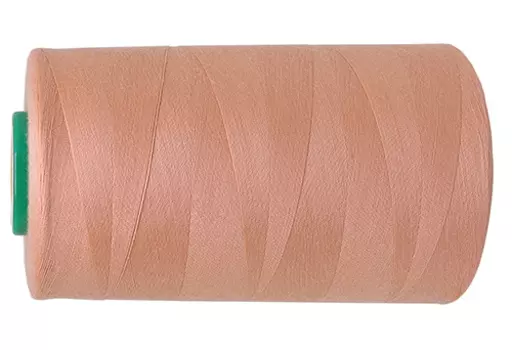 Универсальная швейная нить, 40/2, 5000 ярд, 100% пэ, Bestex (027 бледно-коралловый)