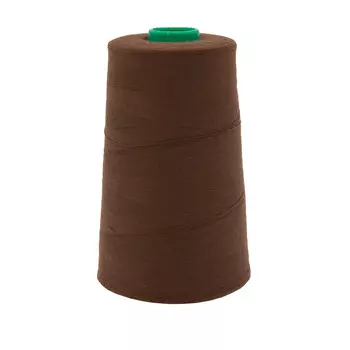Универсальная швейная нить, 40/2, 5000 ярд, 100% пэ, Bestex ** (062 коричневый)