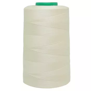 Нитки промышленные 40/2, универсальные, 5000ярд, Bestex (201 молочный)