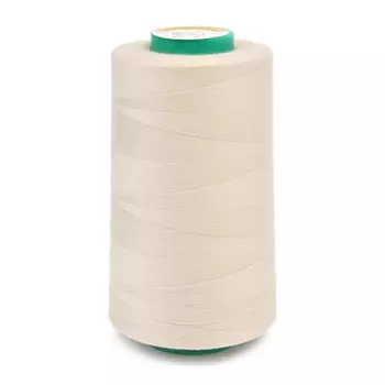 Нитки промышленные 40/2, универсальные, 5000ярд, Bestex (254 св.серый.крем)