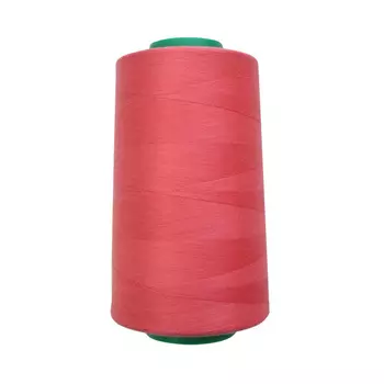 Универсальная швейная нить, 50/2, 5000 ярд, 100% пэ, Bestex (044 ярк.коралл)