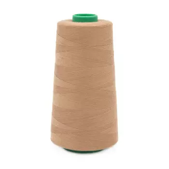 Универсальная швейная нить, 50/2, 5000 ярд, 100% пэ, Bestex ** (214 бежево-коричневый)