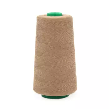 Универсальная швейная нить, 50/2, 5000 ярд, 100% пэ, Bestex ** (259 св.ореховый)