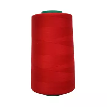 Нитки промышленные 50/2, для тонких тканей, 5000 ярд, Bestex (242 алый)
