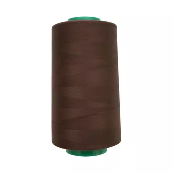 Нитки промышленные 50/2, для тонких тканей, 5000 ярд, Bestex (385 т.т.шоколад)