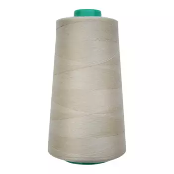 Нитки промышленные 50/2, для тонких тканей, 5000 ярд, Bestex (156 серо-молочный)