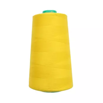 Нитки промышленные 50/2, для тонких тканей, 5000 ярд, Bestex (006 ярк.желтый)
