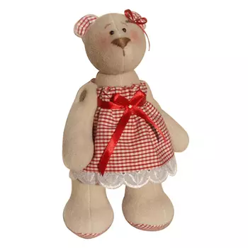 В003 Набор для изготовления текстильной игрушки 23см 'Bear's Story' (Ваниль)