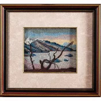 В035 Набор для вышивания бисером 'Горное озеро'