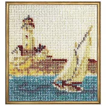В067 Набор для вышивания бисером 'Лагуна'