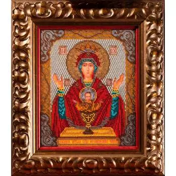 В165 Набор для вышивания бисером 'Кроше' 'Неупиваемая Чаша', 20x24 см