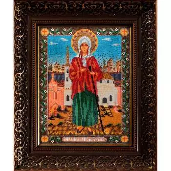 В176 Набор для вышивания бисером 'Кроше' 'Ксения Петербургская', 20x26 см