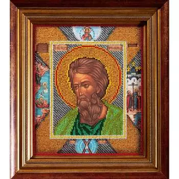 В185 Набор для вышивания бисером 'Кроше' 'Андрей Первозванный', 19x23 см