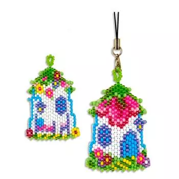 В211 Набор для бисероплетения Риолис 'Домик для феи'3,5*5 см