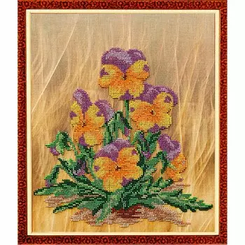 В229 Набор для вышивания бисером 'Кроше' 'Лесная нимфа', 28x32 см