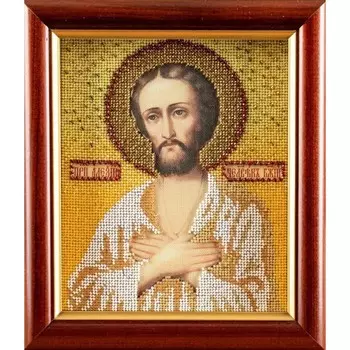 В321 Набор для вышивания бисером 'Кроше' 'Св. Алексий', 12х14,5 см