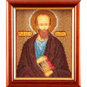 В333 Набор для вышивания бисером 'Кроше' 'Св. Павел', 12х14,5 см