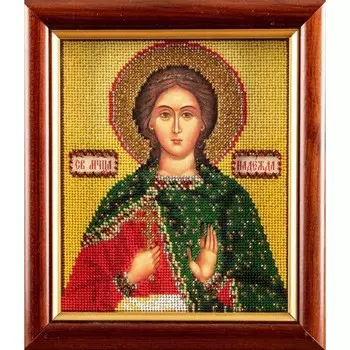 В335 Набор для вышивания бисером 'Кроше' 'Св. Надежда', 12х14,5 см