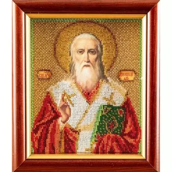 В346 Набор для вышивания бисером 'Кроше' 'Св. Дионисий', 12х14,5 см