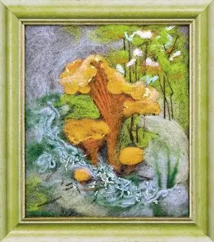 В-069 Набор для валяния ' Лисички'