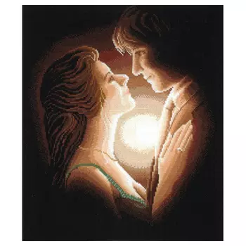 В-11 Набор для вышивания 'Влюбленные', 32*36 см