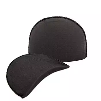 В-12/А Плечевые накладки обшитые, втачные, черный, 12*100*150 мм, Hobby&amp;Pro