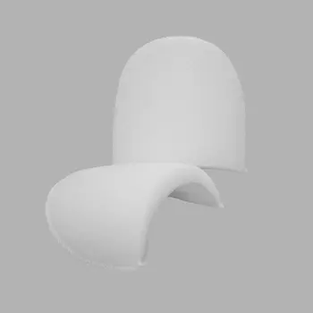 В-14 Плечевые накладки обшитые, втачные, 14*100*155 мм (белый)