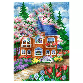 В-20 Набор для вышивания 'Времена года. Весна', 10*15 см