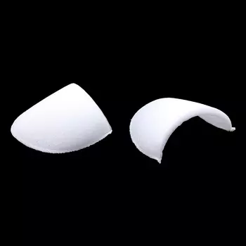 В-8 Плечевые накладки обшитые, втачные, 8*100*145 мм (белый)