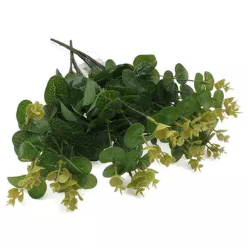 Ветки эвкалиптовые зеленые, 47см 2шт