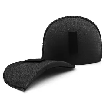 ВК-10/А Плечевые накладки втачные обшитые с конт.-лентой, 10*100*145мм Hobby&amp;Pro (черный)