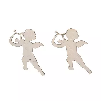 ВК-2 Декоративный элемент 'Ангелочек', 40*35 мм, упак./2 шт., Astra&amp;Craft