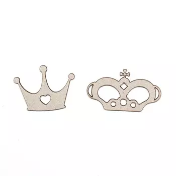 ВК-5 Декоративный элемент 'Корона', 30*17 мм, упак./2 шт., Astra&amp;Craft