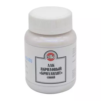 ВМ Лак акриловый бриллиантовый 100мл, синий