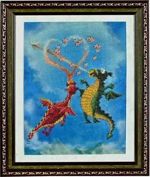 ВН1007 Набор для вышивания Alisena 'Драконы' 20*28см