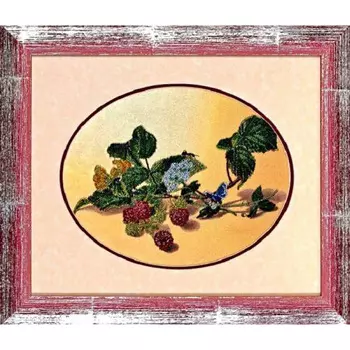 ВН1029 Набор для вышивания Alisena 'Малина', 29*24 см