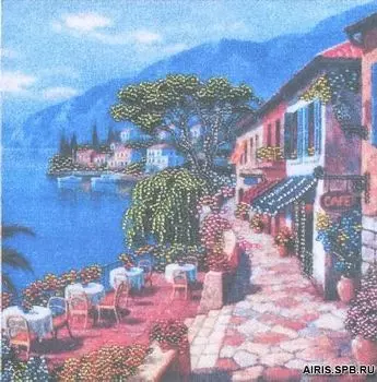 ВН1047 Набор для вышивания Alisena 'Гавань', 20*21 см