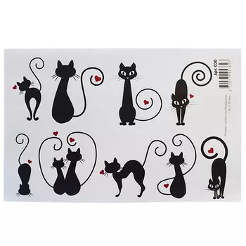 Водорастворимые картинки (030 "Кошки")