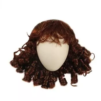 Волосы для кукол (локоны) (рыжие)