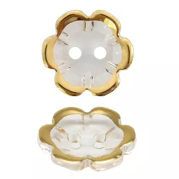 ВТ806 Пуговица 11 мм (золото)