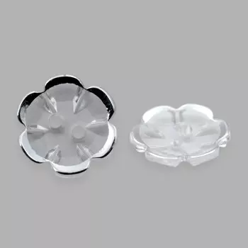 ВТ806 Пуговица 13 мм (серебро)